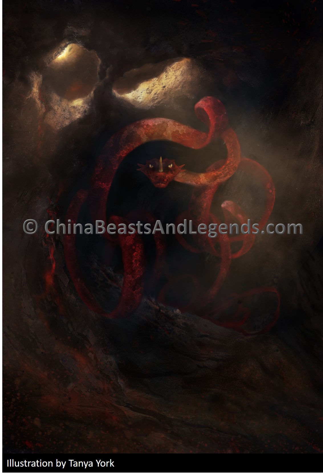 Fu Chong 蝮虫 (fù chóng) - China Beasts and Legends